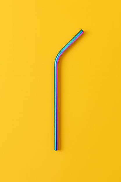 SleekSip™ Premium Metal Straw Set (4-Pack)